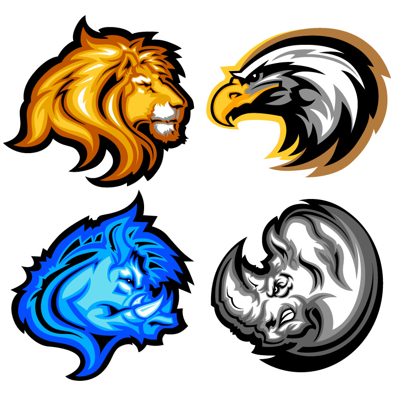 Vector Clipart Images - Team Mascots and Sports Graphics