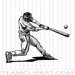 Baseball Batter Clipart