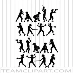 Baseball Silhouette