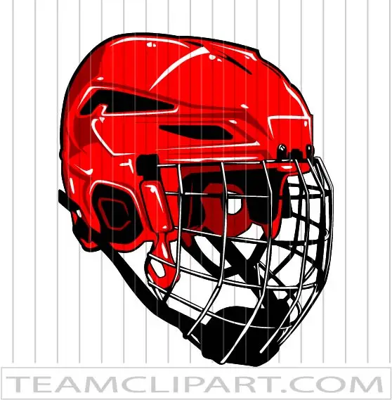 Clip Art Hockey Helmet