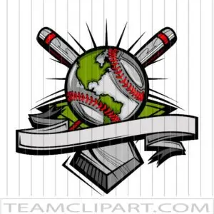 Global Baseball Vector