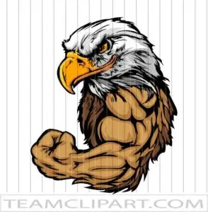 Strong Eagle Cartoon