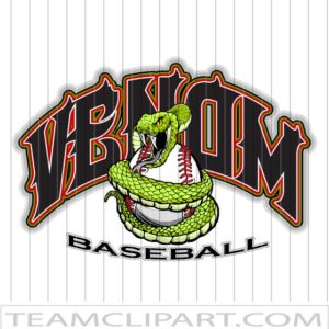 Venom Baseball Logo