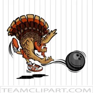 Clip Art Turkey Bowling