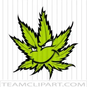 Devious Marijuana Leaf