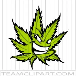 Evil Marijuana Leaf