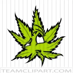 Skeptical Marijuana Leaf