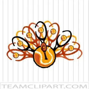 Thanksgiving Tennis Clipart