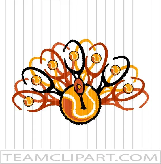 Thanksgiving Tennis Clipart