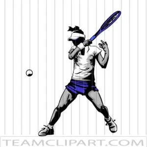 Female Tennis Silhouette