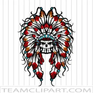 Indian Chief Skull