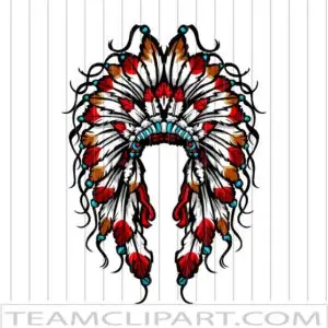 Indian Headdress Clip Art