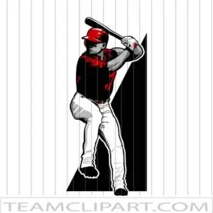 Baseball Player Clipart