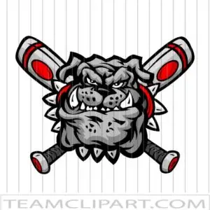 Bulldogs Baseball Cartoon