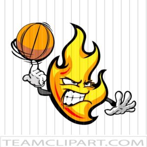 Heat Basketball Cartoon