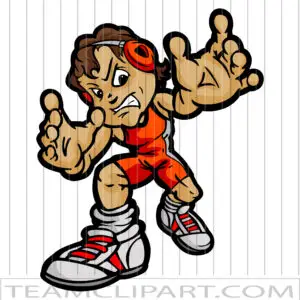 Boys Wrestling Clip Art