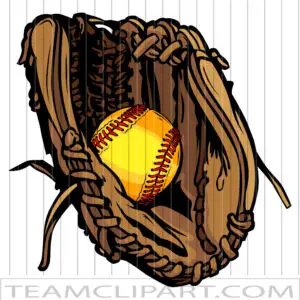 Clip Art Softball Glove