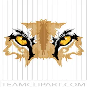 Cougar Eyes Graphic