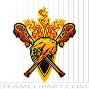 Heat Lacrosse Clip Art