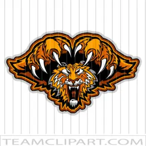 Pouncing Tiger Clipart