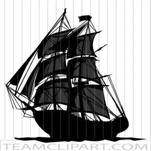 Vector Pirate Ship