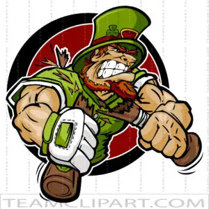 Baseball Leprechaun Graphic