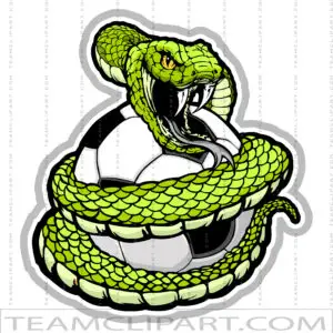 Snake Soccer Logo