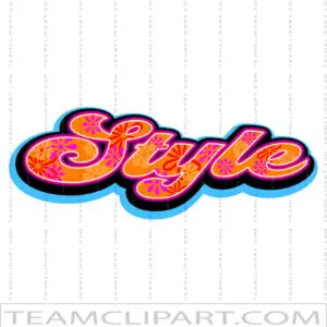 Disco Style Clipart