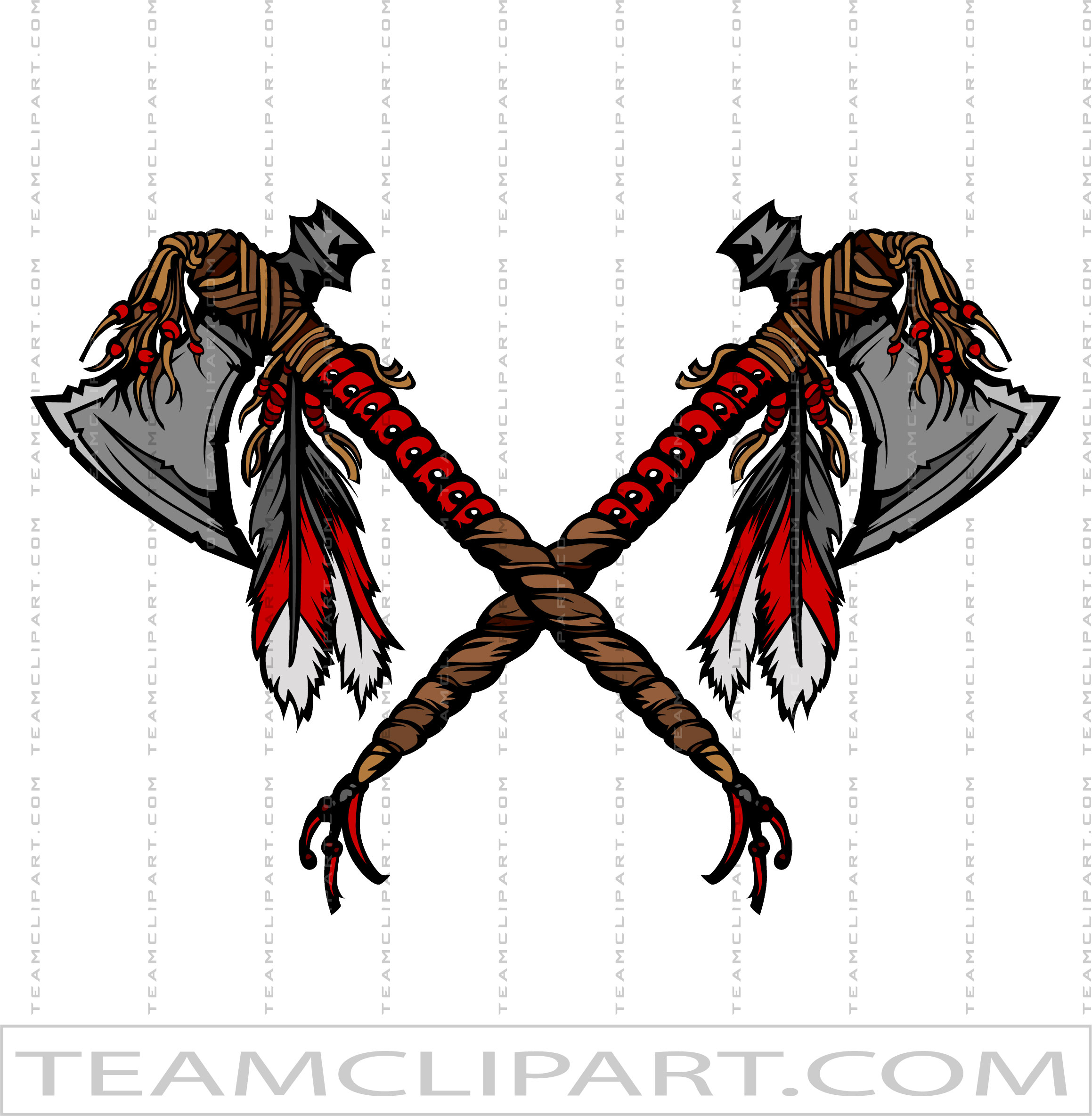 braves tomahawk clipart