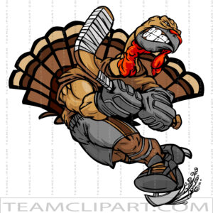 Hockey Thanksgiving Cartoon