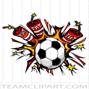 Explosion Soccer Logo