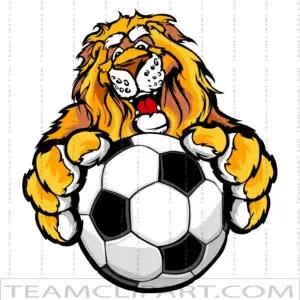 Lions Soccer Logo