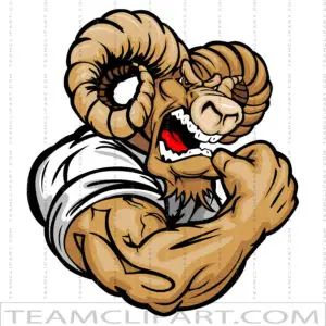 Strong Ram Clip Art