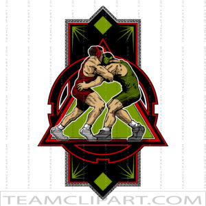Vector Wrestling Logo