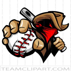 Bandits Baseball Cartoon