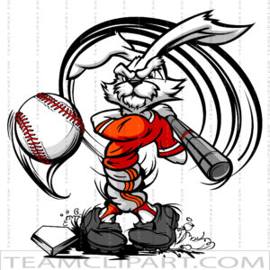 Easter Bunny Baseball
