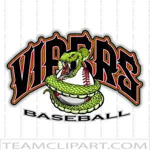 Vipers Baseball Graphic