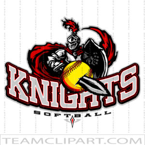 Knight Softball Graphic