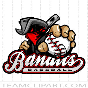 Bandits Baseball Cartoon