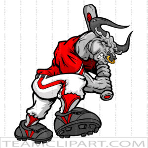 Bulls Baseball Logo
