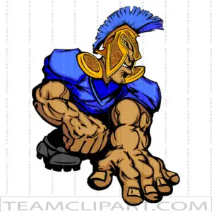 Spartan Football Clipart