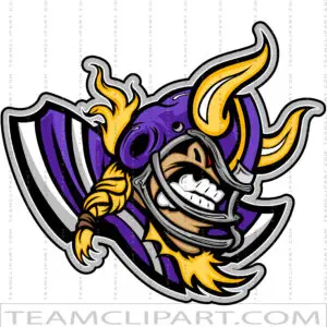 Viking Football Design