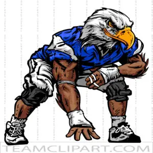 Clip Art Eagles Football