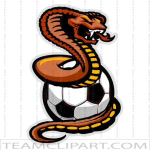 Cobra Soccer Vector Art
