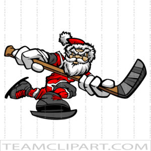 Hockey Santa Claus