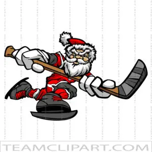 Hockey Santa Claus