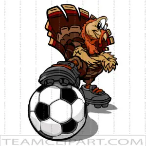 Thanksgiving Soccer Clip Art