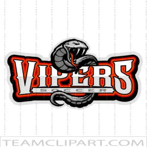 Vipers Soccer Clip Art