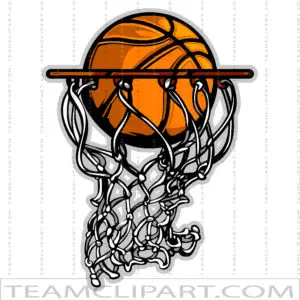 Clip Art Basketball Net