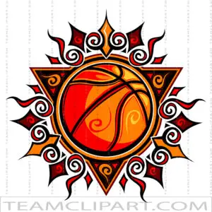 Vector Basketball Clipart